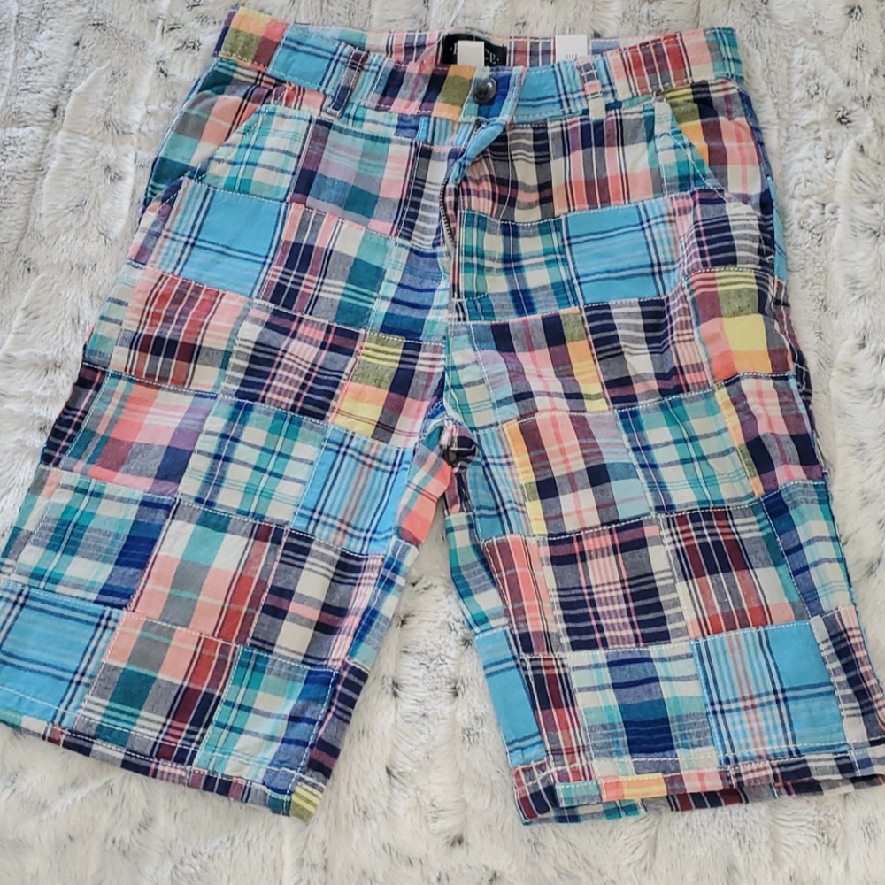 Plaid shorts